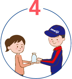 次の商品を受け取る