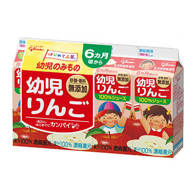 幼児りんご 100ml×4